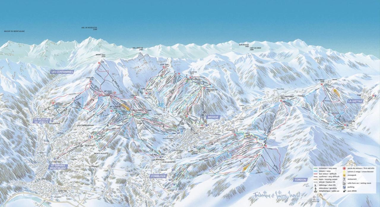 Appartamento Coeur Des Alpes Combloux Esterno foto